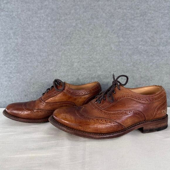 BedStu Women's sz 9.5 Lita Wingtip Oxford Workwear Classic Smart Casual Handmade - Picture 4 of 13